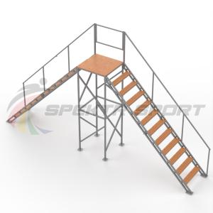 Купить ОКД Сквозная лестница в Болотном 