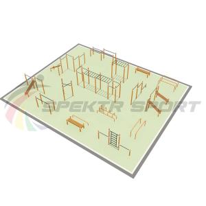 Купить Парковая площадка для Воркаут и WRK 5_76mm в Болотном 