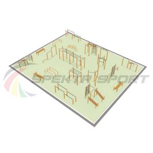 Купить Парковая площадка для Воркаут и WRK 4_76mm в Болотном 