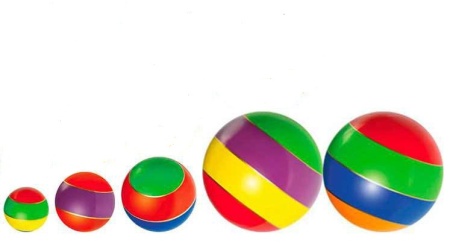 Купить Мячи резиновые (комплект из 5 мячей различного диаметра) в Болотном 